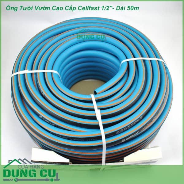 Ống Tưới Vườn Cao Cấp Cellfast ORIGINALFLEX VT VT 1/2″-Dài 50m