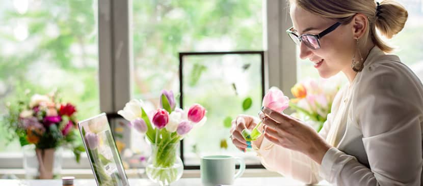 10 lợi ích khi có hoa trong văn phòng